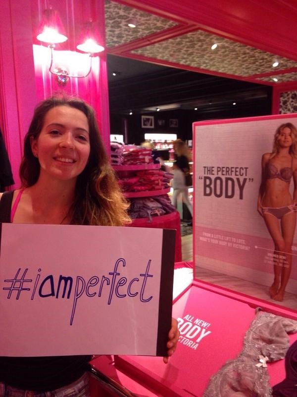 Victoria Secret; 'Perfect Body' Campaign  LM131 Creative industry and  promotional culture